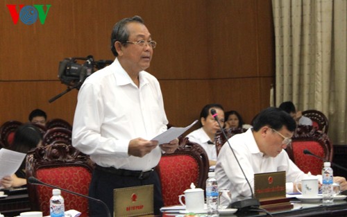 Bill on the organization of the people’s court discussed - ảnh 1